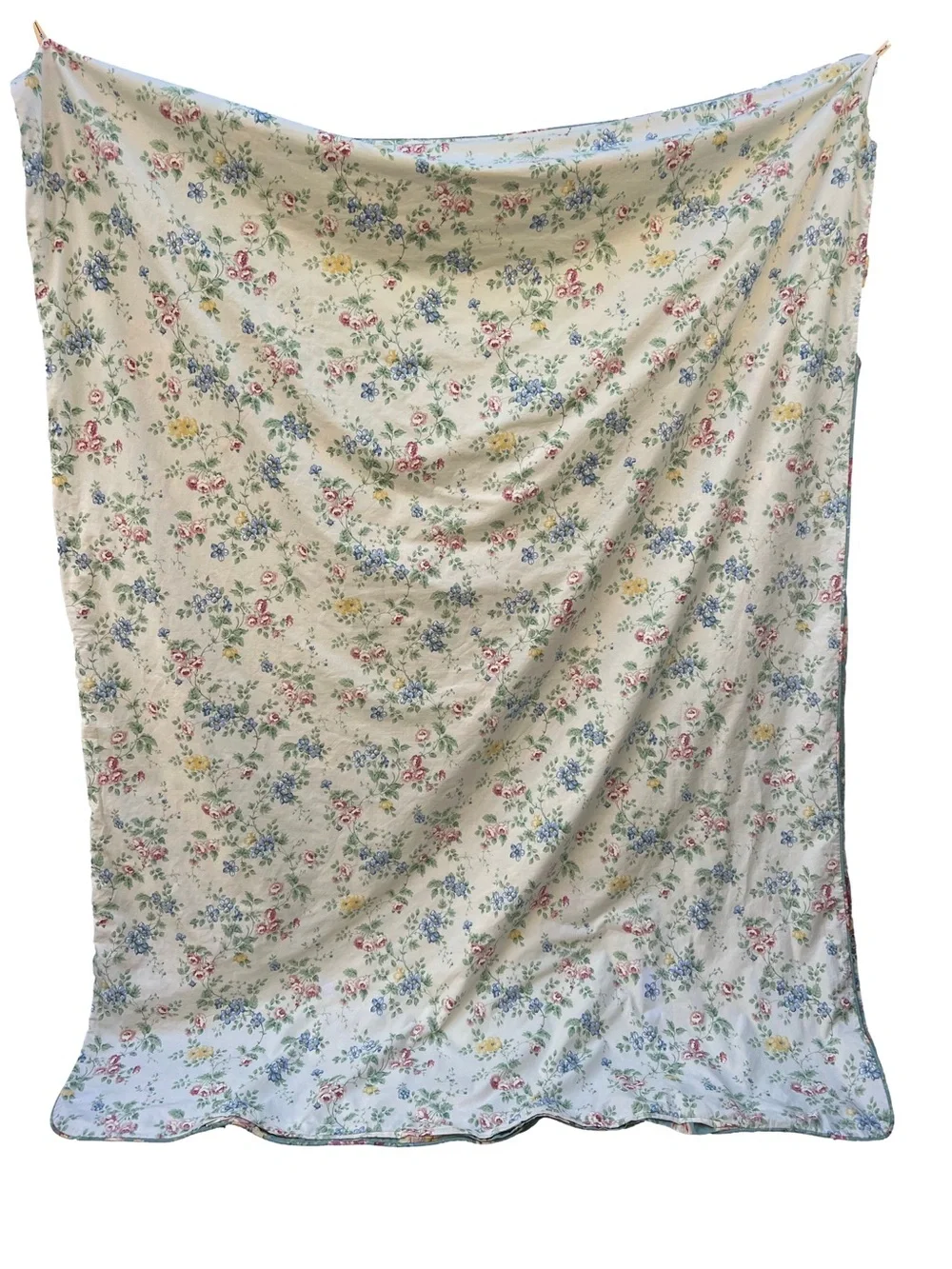 Vintage Sheridan Ferndale Cottage Floral Twin Size Duvet Cover